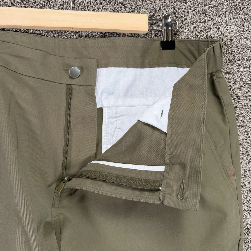Jack Archer Jetsetter Tech Pants Mens 36/32 (Fits 38/32) Olive Green Performance